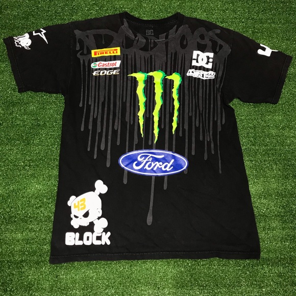 DC Ken Block Monster Energy, Ford fiesta T shirt! - Picture 1 of 4
